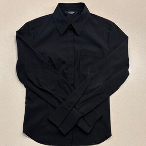 Express women’s Black Dress Shirt